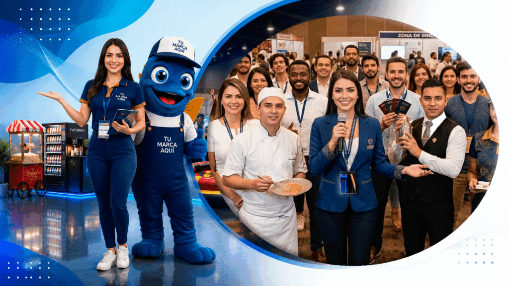 Tercerización de personal de apoyo y logística para empresas, ferias y eventos